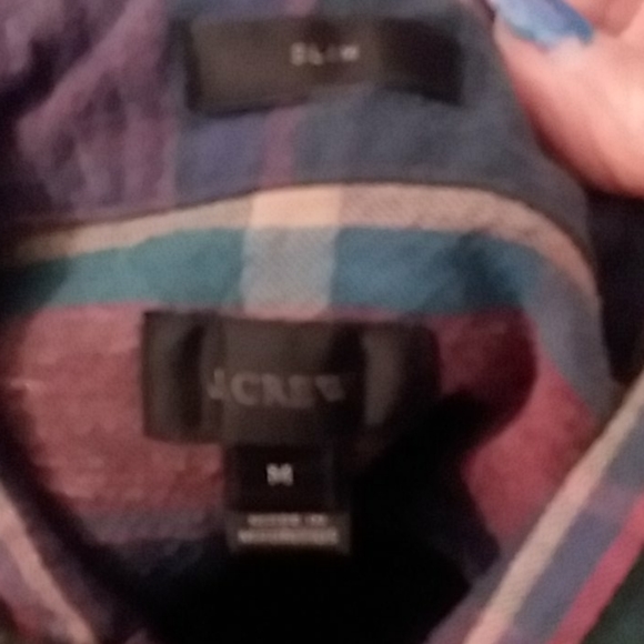 J.Crew plaid cotton shirt - Picture 5 of 7